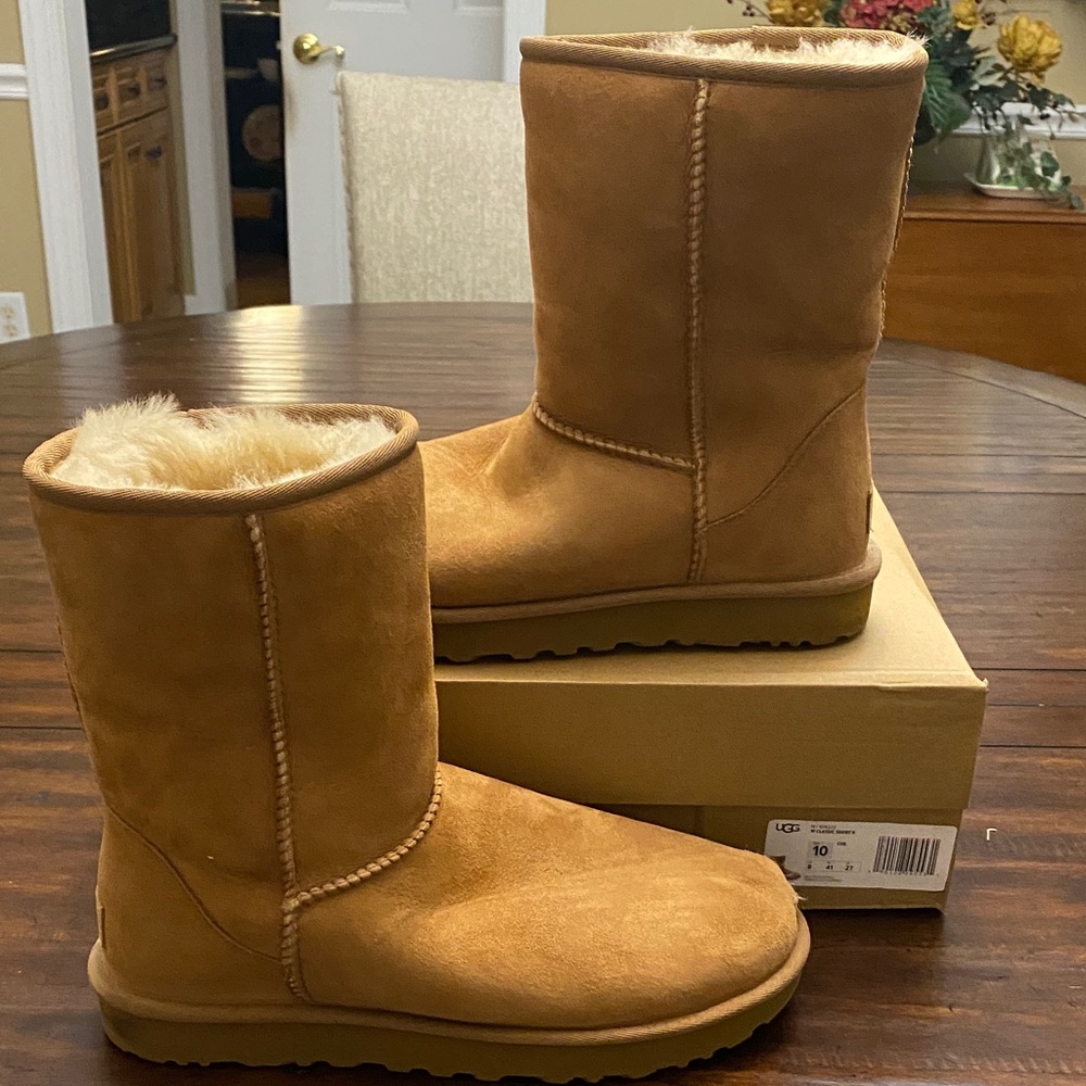 UGG Tan Ankle Boots